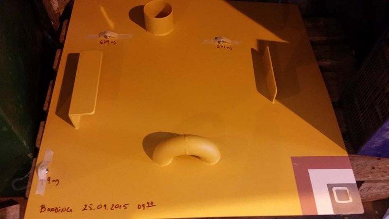 Overflatebehandling og maling av CPT NORSOK M-501 system 7B 1