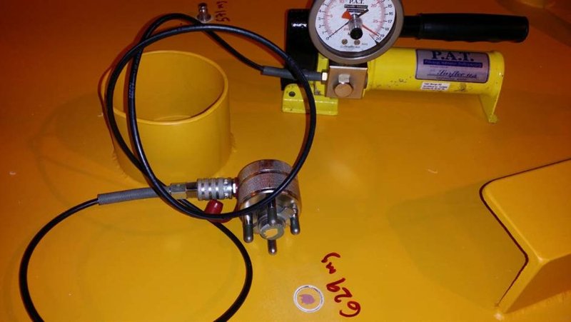 Overflatebehandling og maling av CPT NORSOK M-501 system 7B- 2