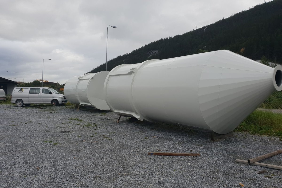 Siloer klar for henting, 31.08.18, C4 Silobatteri Elkem prod. av GLØR.